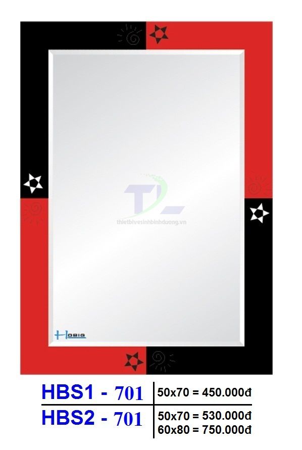 Gương soi phòng tắm HOBIG HBS1-701